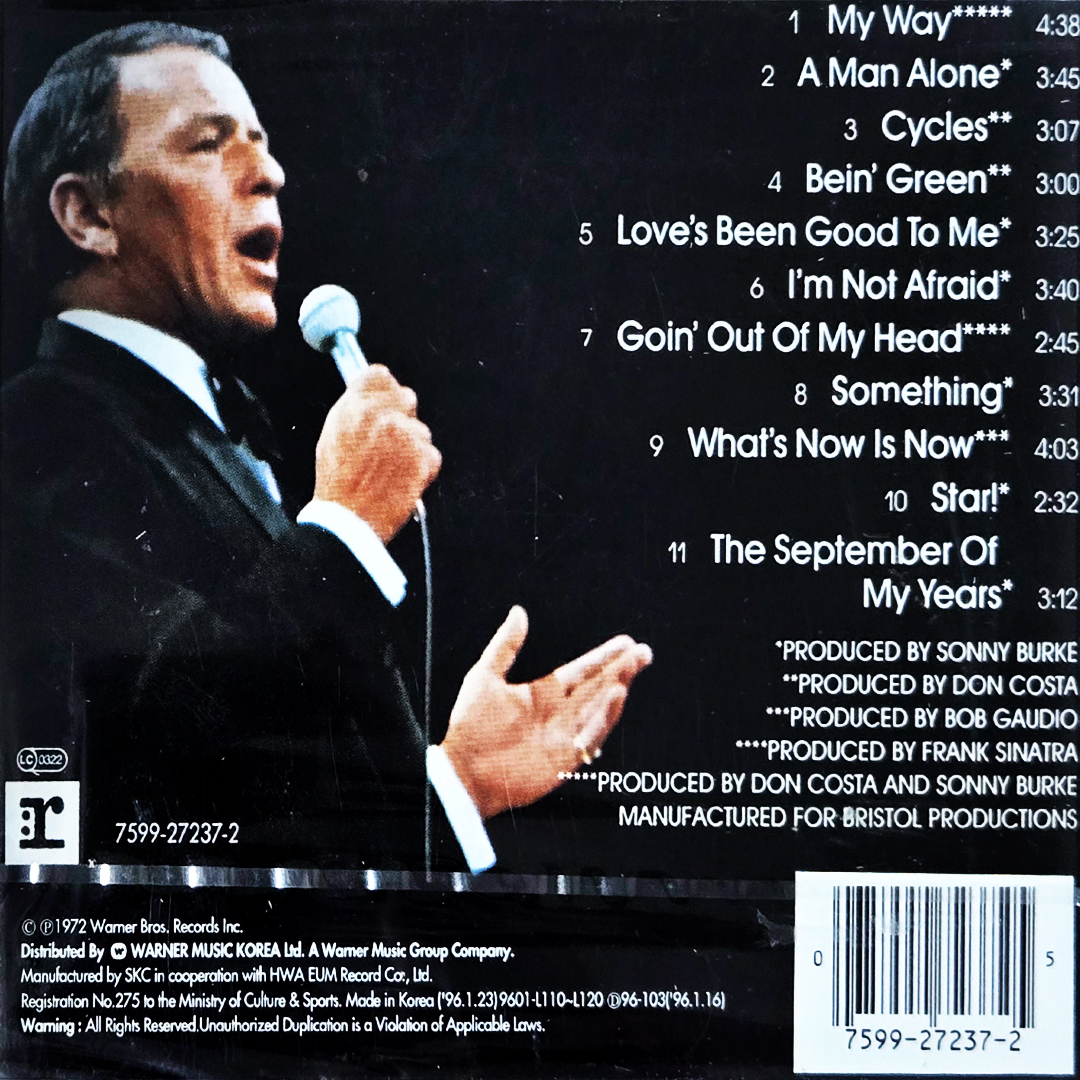 Frank Sinatra(프랭크 시나트라) / Greatest Hits, Vol. 2 [미개봉 CD]