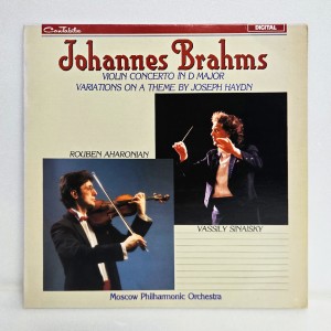 Brahms:Violin Concerto In D, Haydn Variations / R. Aharonian, V. Sinaisky, Moscow Phil